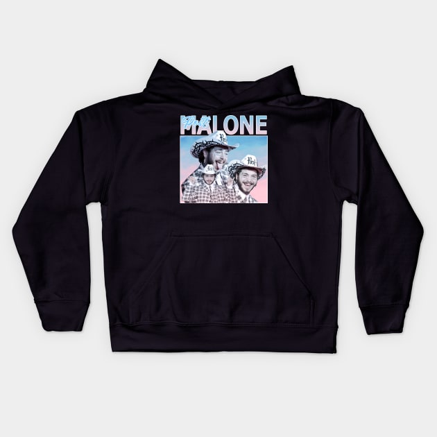 Post Malone // 80s Aesthetic Pastel Style // Kids Hoodie by BlackAlife